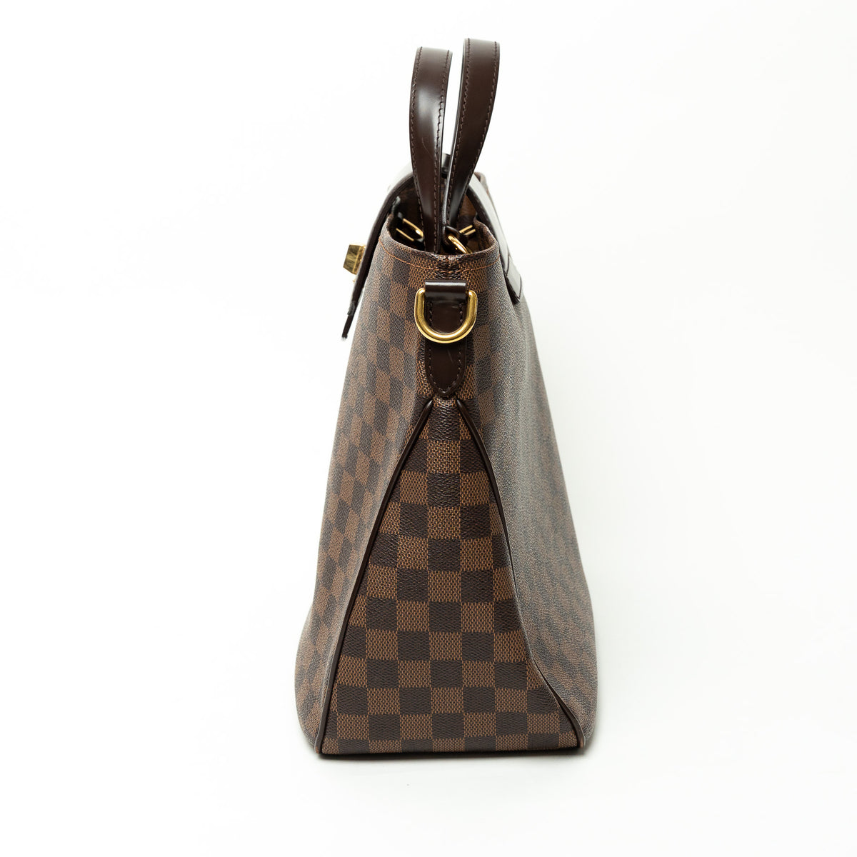 LV Damier Ebene Canvas Cabas Raspberry Tote