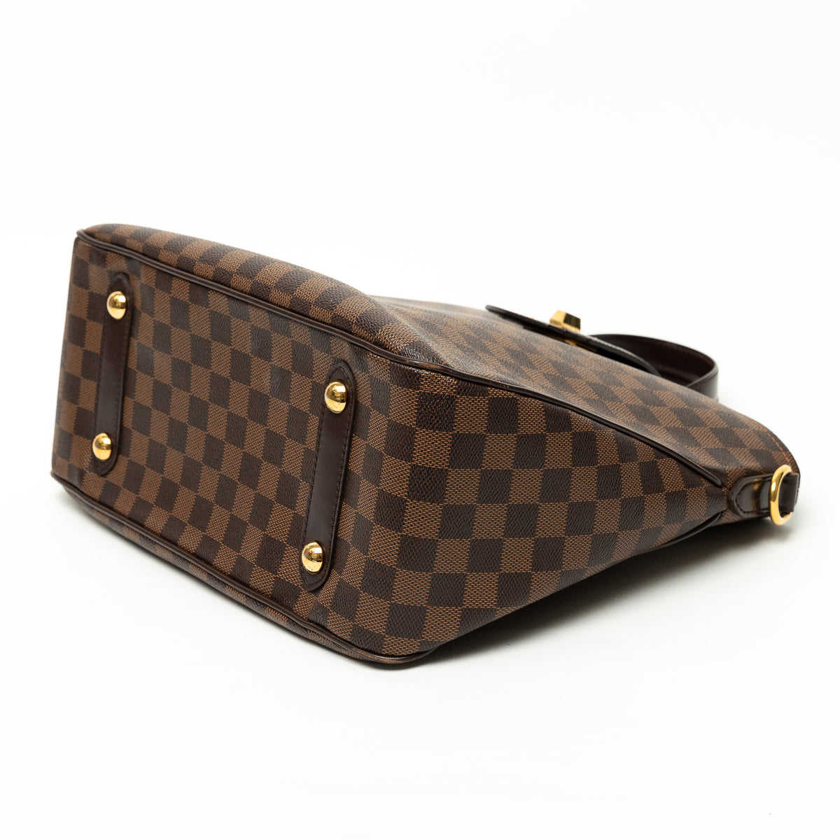 LV Damier Ebene Canvas Cabas Raspberry Tote