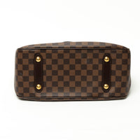 LV Damier Ebene Canvas Cabas Raspberry Tote