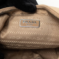 Prada Tan Re-Nylon Re-Edition 2006 Hobo Bag