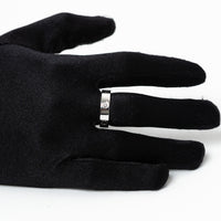 Cartier 18k White Gold Diamond Classic Love Ring Size 61