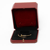 Cartier 18k Yellow Gold Juste un Clou Bracelet Size 16