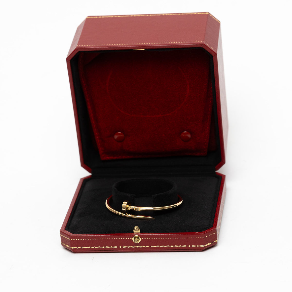 Cartier 18k Yellow Gold Juste un Clou Bracelet Size 16