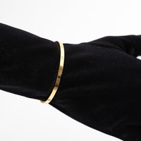 Cartier 18k Yellow Gold Thin Love Bracelet Size 17