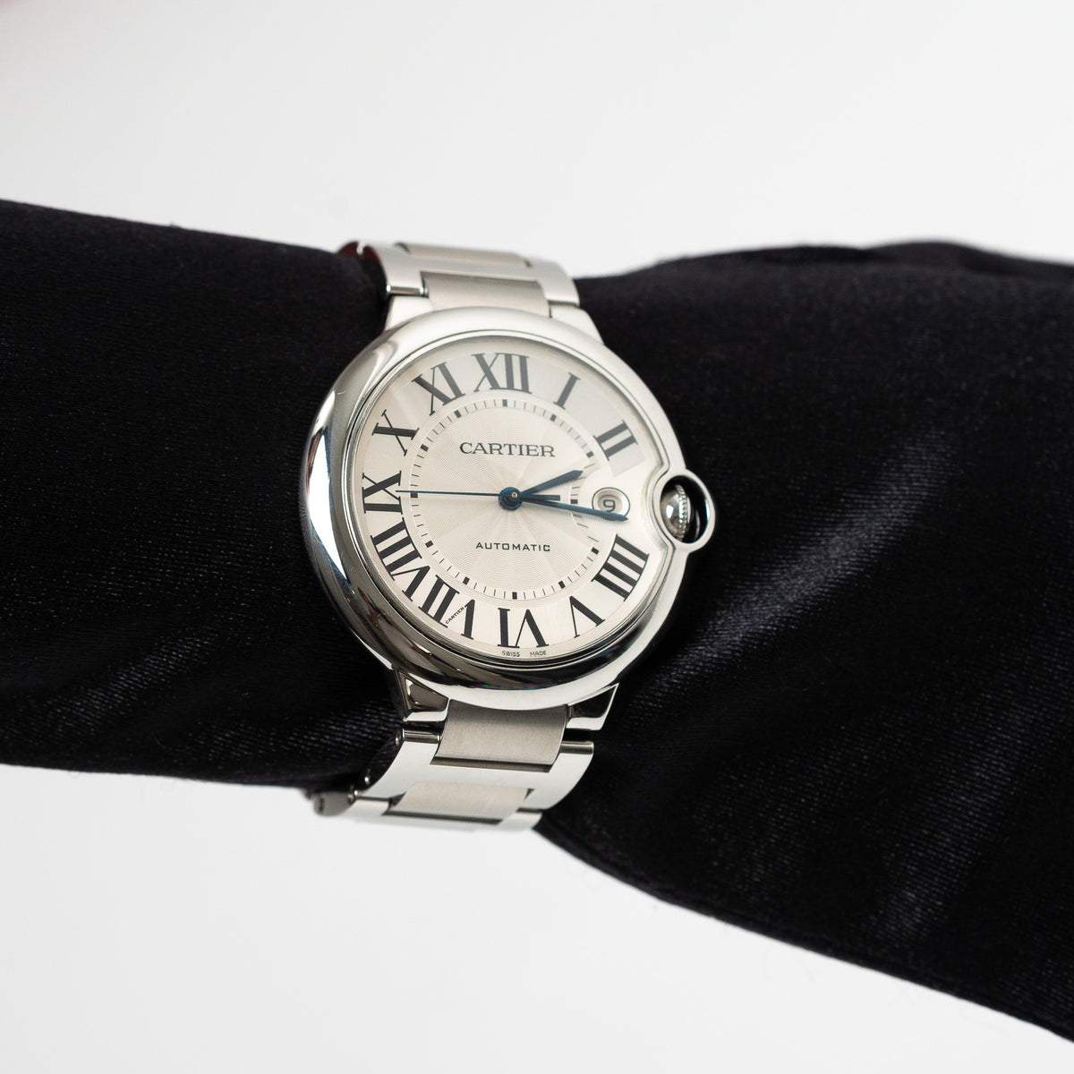 Cartier Stainless Steel Ballon Bleu 42mm Watch