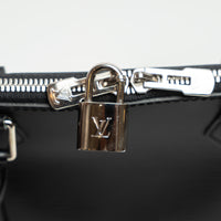 Louis Vuitton Black Epi Leather GM Alma Handbag