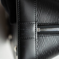 Louis Vuitton Black Epi Leather GM Alma Handbag