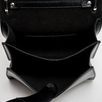 Fendi Black Calfskin Leather Kan Monster Chain Bag
