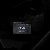 Fendi Black Calfskin Leather Kan Monster Chain Bag