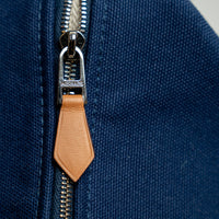 Hermes Blue Wool Large Bride-A-Brac Handbag