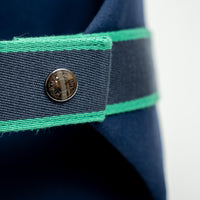 Hermes Blue Wool Large Bride-A-Brac Handbag