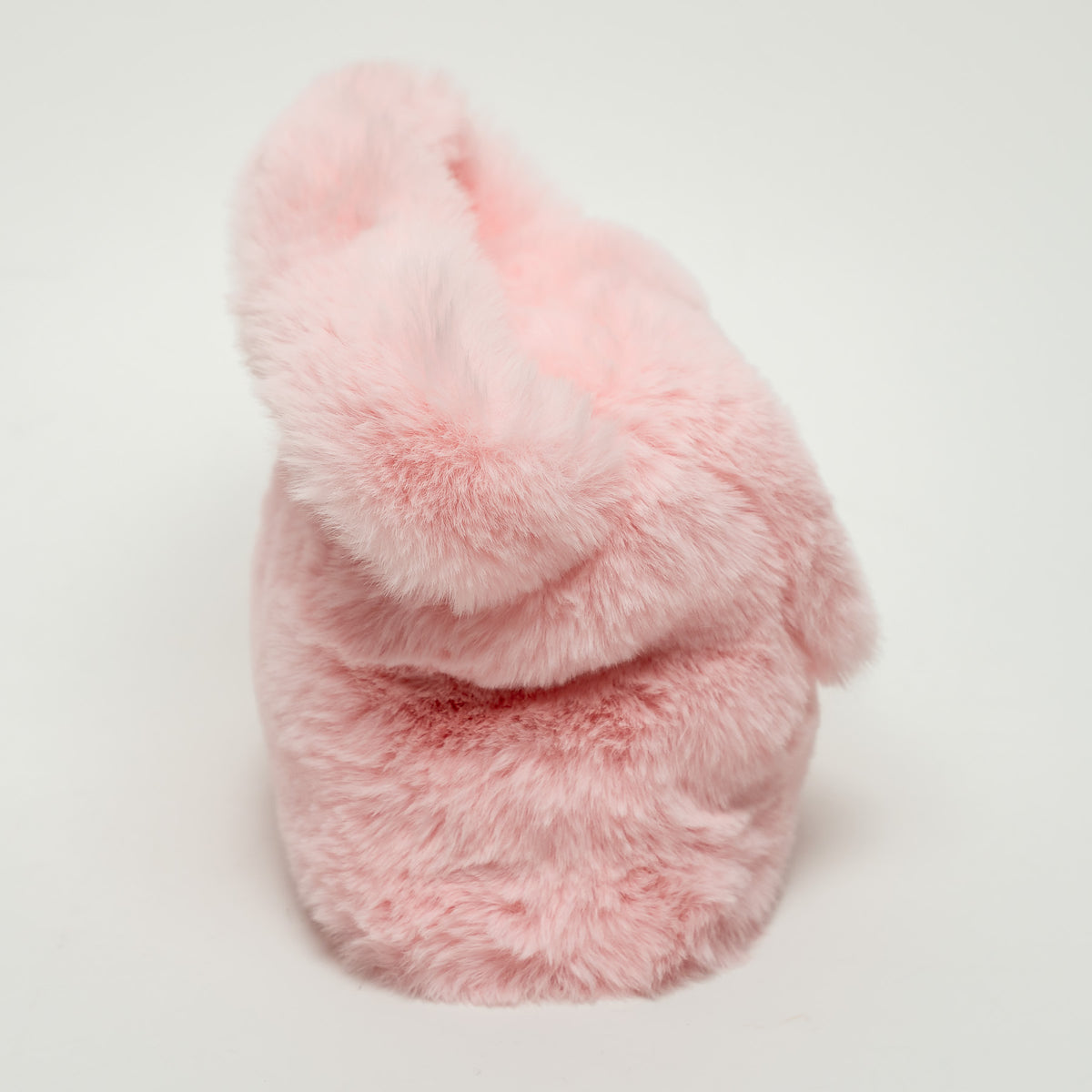Blumaine Pink Faux Fur Handbag