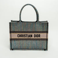 Dior Metallic Multicolour Lurex Medium Book Tote