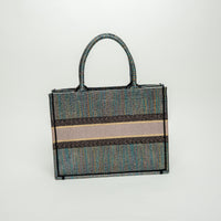 Dior Metallic Multicolour Lurex Medium Book Tote