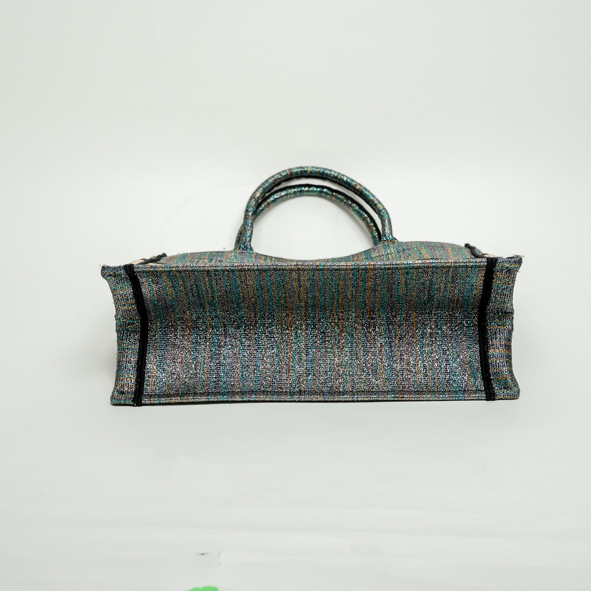 Dior Metallic Multicolour Lurex Medium Book Tote