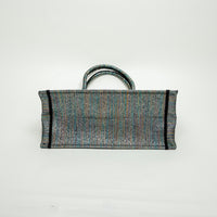Dior Metallic Multicolour Lurex Medium Book Tote