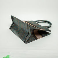 Dior Metallic Multicolour Lurex Medium Book Tote