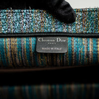 Dior Metallic Multicolour Lurex Medium Book Tote