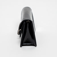 Gucci Black Patent Leather Mini Dionysus Crossbody Bag