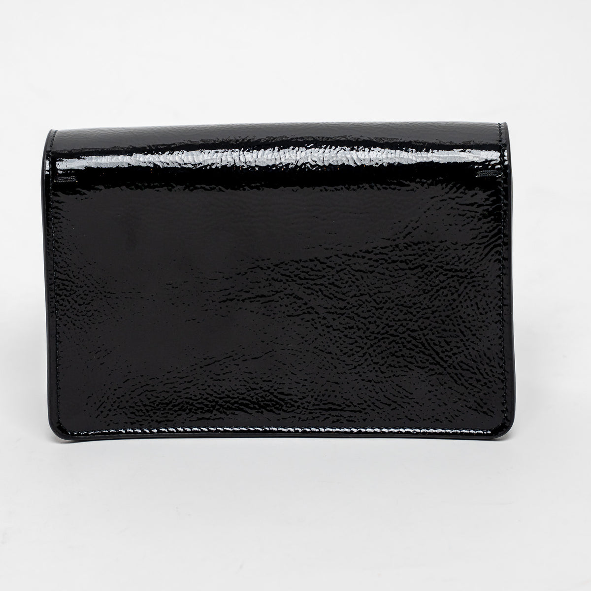 Gucci Black Patent Leather Mini Dionysus Crossbody Bag