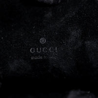 Gucci Black Patent Leather Mini Dionysus Crossbody Bag