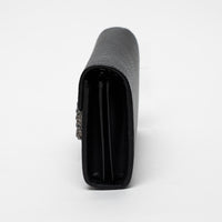 Gucci Black Grained Leather Dionysus Wallet on Chain