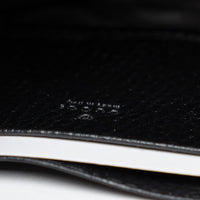 Gucci Black Grained Leather Dionysus Wallet on Chain