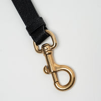 Dior Black Grained Calfskin Leather Classic Saddle Bag