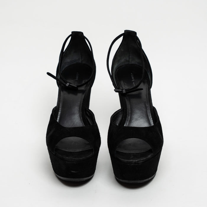 Celine Black Suede Pumps Size 40