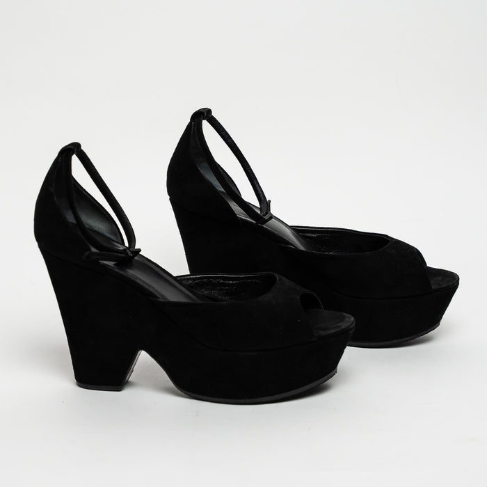Celine Black Suede Pumps Size 40