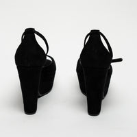 Celine Black Suede Pumps Size 40