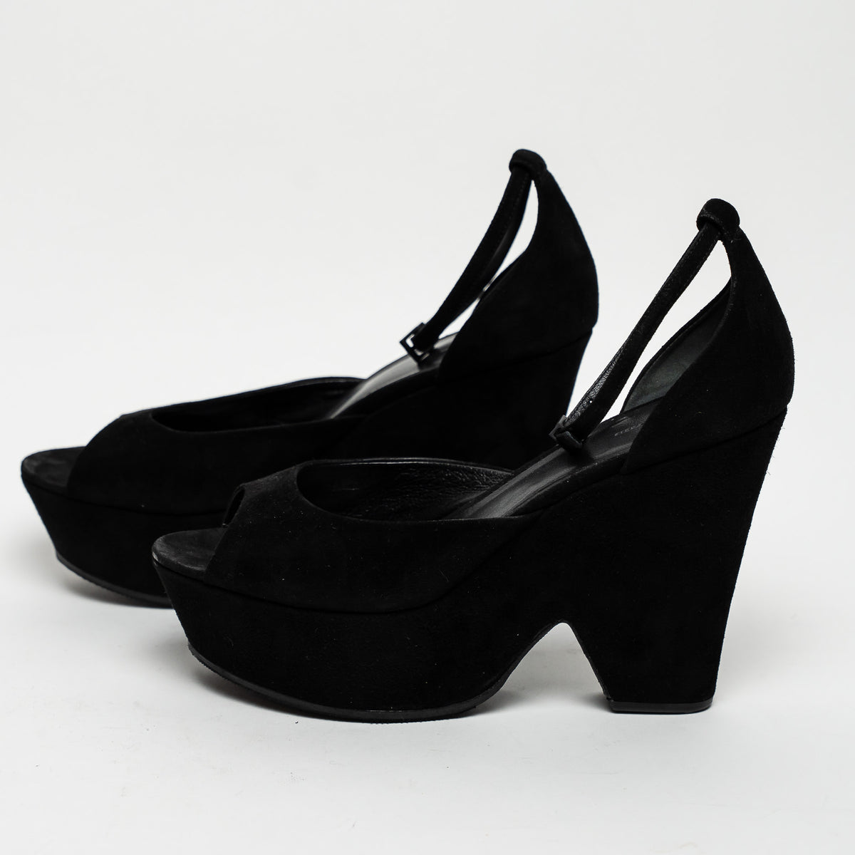 Celine Black Suede Pumps Size 40