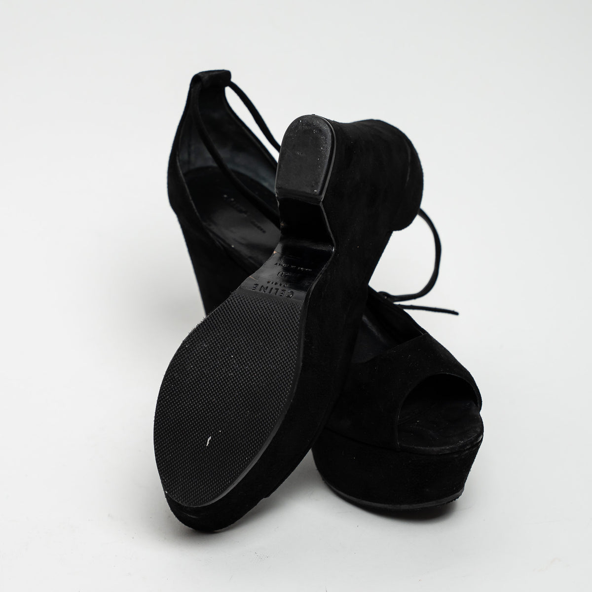 Celine Black Suede Pumps Size 40