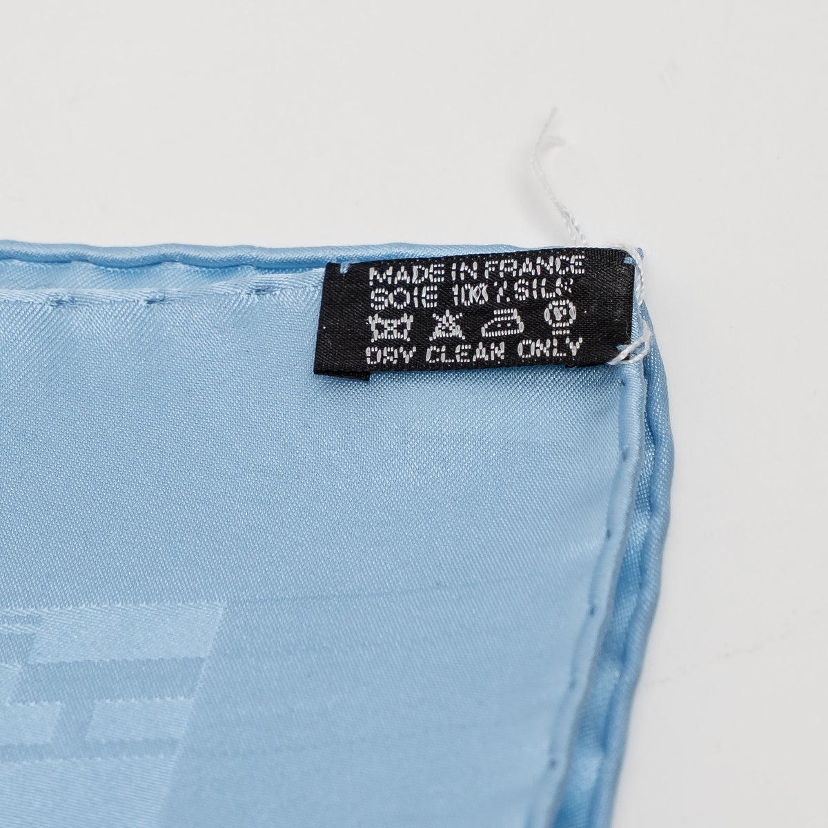 Hermes Sky Blue Scarf