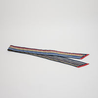 Pre-Loved Chanel™ Navy Multicolour Silk Chain Twilly