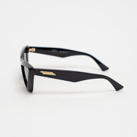 Bottega Veneta Black Cateye Frame Sunglasses