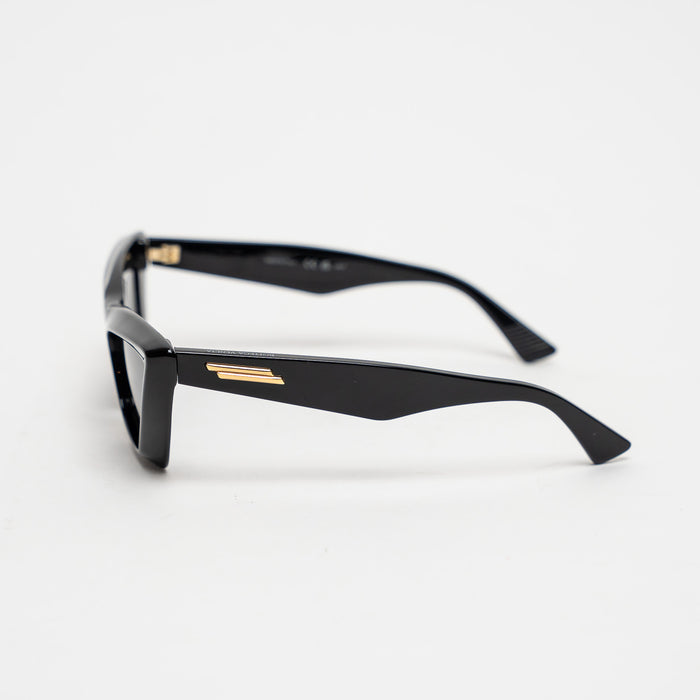 Bottega Veneta Black Cateye Frame Sunglasses