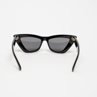 Bottega Veneta Black Cateye Frame Sunglasses