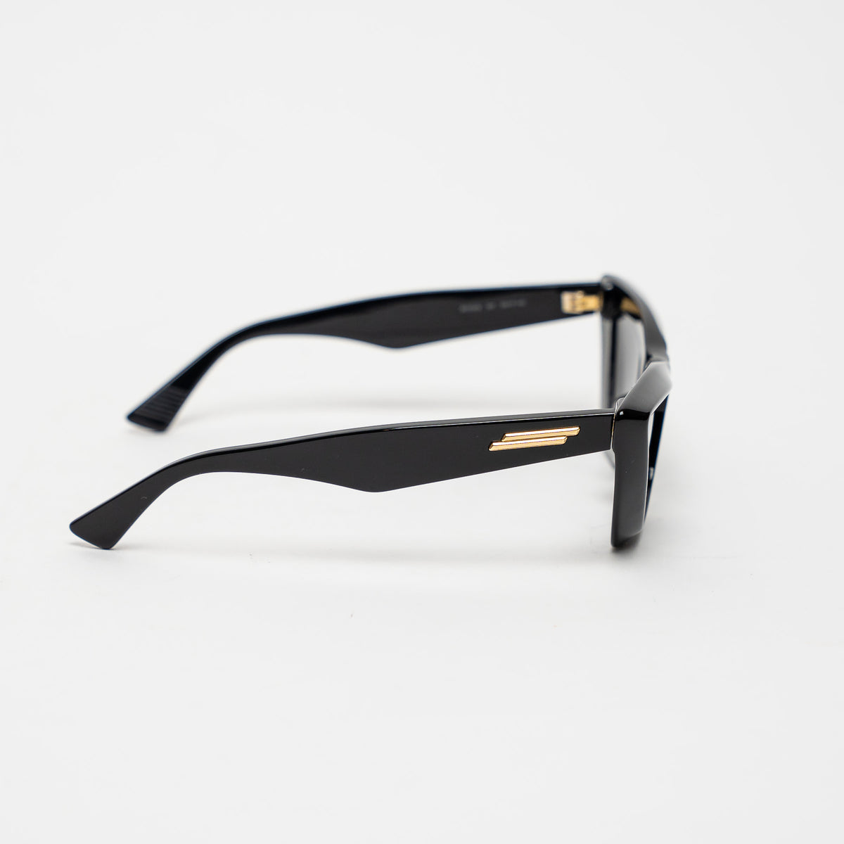 Bottega Veneta Black Cateye Frame Sunglasses