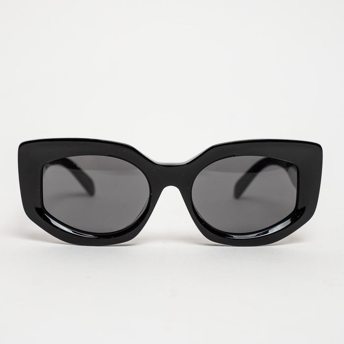 Celine Black Thick Cateye Frame Sunglasses