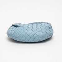 Bottega Veneta Sky Blue Intrecciato Leather Mini Jodie Bag