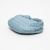 Bottega Veneta Sky Blue Intrecciato Leather Mini Jodie Bag
