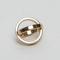 Hermes Gold Cosmos Scarf Ring