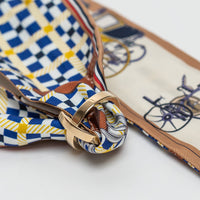 Hermes Gold Cosmos Scarf Ring