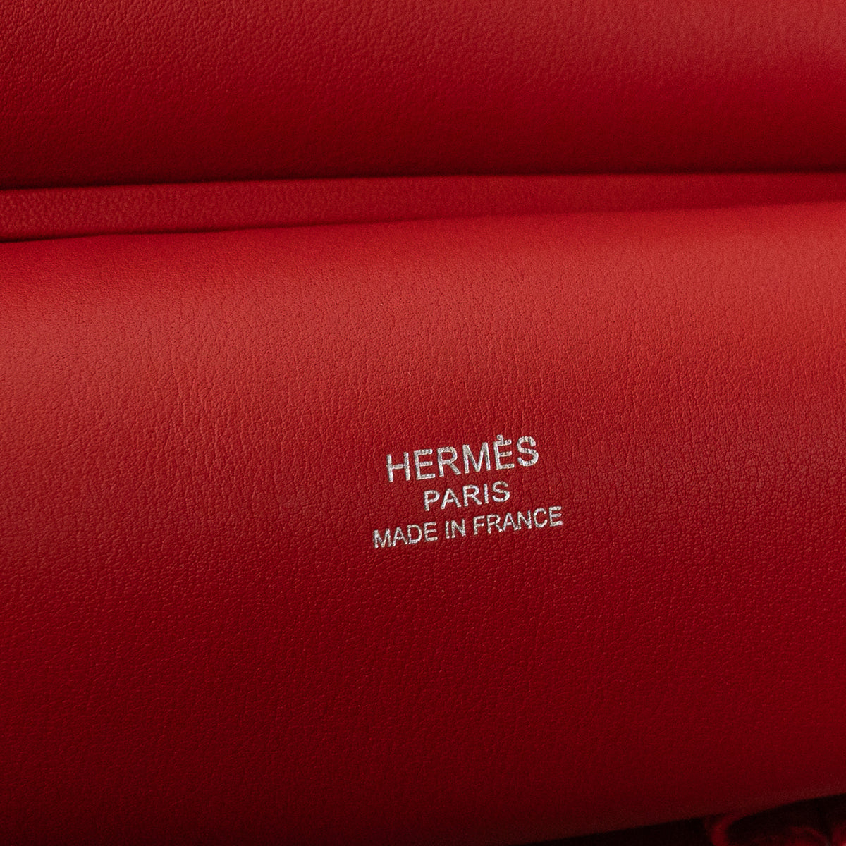 Hermes Rouge Swift Leather Jypsiere 28