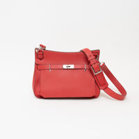 Hermes Rouge Swift Leather Jypsiere 28