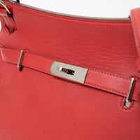 Hermes Rouge Swift Leather Jypsiere 28