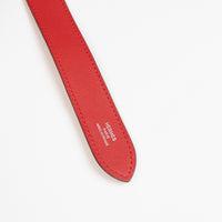 Hermes Rouge Swift Leather Jypsiere 28