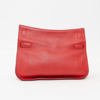 Hermes Rouge Swift Leather Jypsiere 28