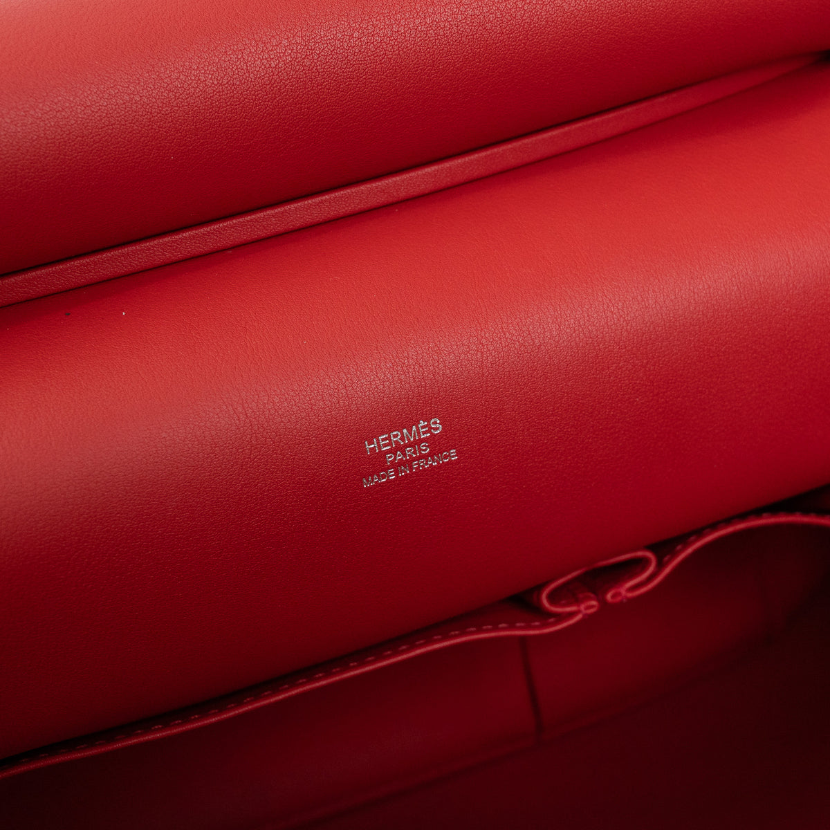 Hermes Rouge Swift Leather Jypsiere 28